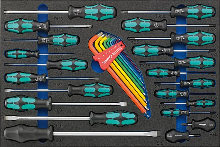 ⁨Tool module 3/3 Screwdrivers⁩ at Wasserman.eu