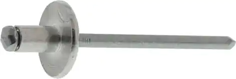 ⁨Rivet one-sided lock. ,aluminium, with large head K16 4,8x20mm GESIPA (250 pcs.)⁩ at Wasserman.eu