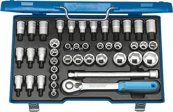 ⁨Set of replacement socket wrench terminals 1/2" ITX19INU-20, 42-cz. GEDORE⁩ at Wasserman.eu