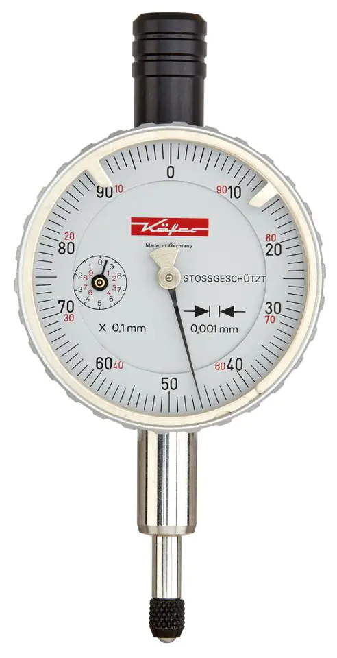⁨Czujnik zegarowy, precyzyjny KM1101 D40mm KÄFER⁩ w sklepie Wasserman.eu
