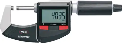 ⁨Mikrometr zewnetrzny IP40cyfrowy0-25mm MAHR⁩ w sklepie Wasserman.eu