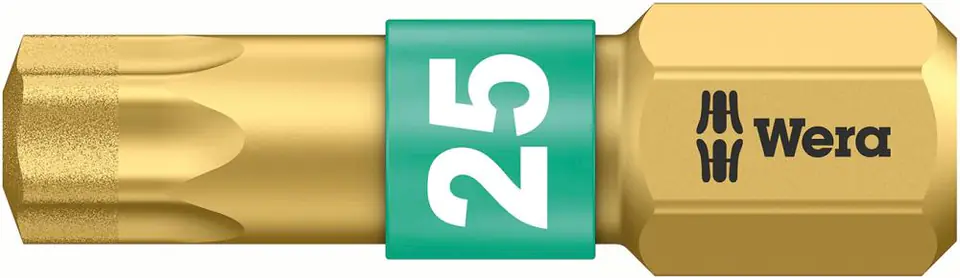 ⁨Bit Diamant 1/4" DIN3126C6,3, do srub z gniazdem Torx 25x25mm Wera⁩ w sklepie Wasserman.eu