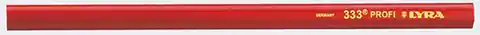 ⁨Zimmermannsstift 333, oval, rot 24cm LYRA⁩ im Wasserman.eu