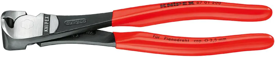 ⁨Front cutting pliers,with handle create.sztucz with increased gear ratio140mm, KNIPEX⁩ at Wasserman.eu