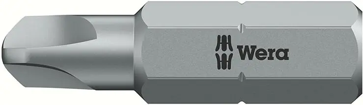 ⁨Bit ciagliwo-twardy 1/4" DIN3126C6,3 TRI-Wing 1x25mm Wera⁩ w sklepie Wasserman.eu