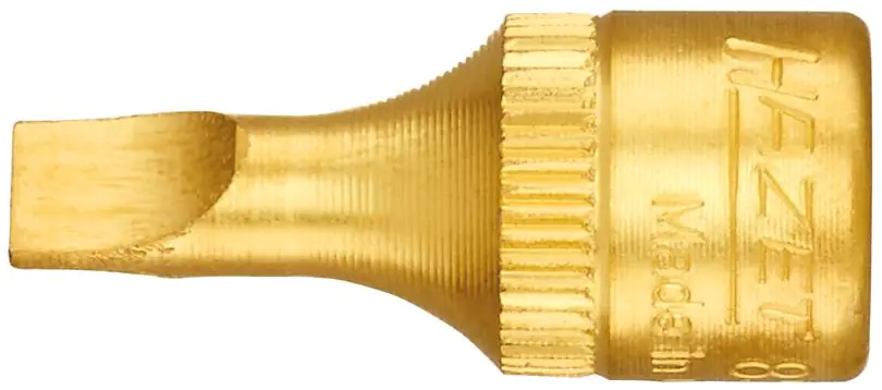 ⁨Nasadka wkrętakowa 1/4" do śrub z rowkiem, 8x1,2mm, 8503-1.2X8 HAZET⁩ w sklepie Wasserman.eu