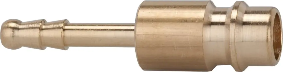 ⁨Plug sleeve. Brass connector with ?nom. 7,2mm, Ø internal hose 6mm RIEGLER⁩ at Wasserman.eu