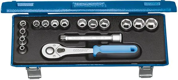 Socket Zest.3/8" 30JMU-10, 16-piece GEDORE at Wasserman.eu