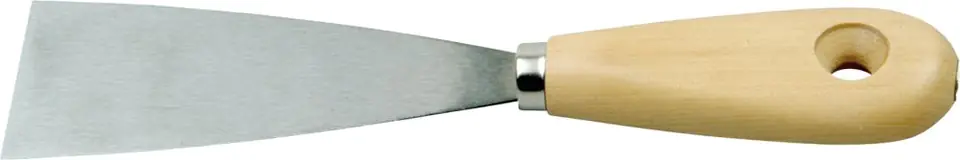 ⁨Putty knife with wooden handle 50mmHAROMAC⁩ at Wasserman.eu