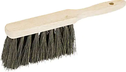 ⁨Hand broom with bristles from arenga 28cm⁩ at Wasserman.eu