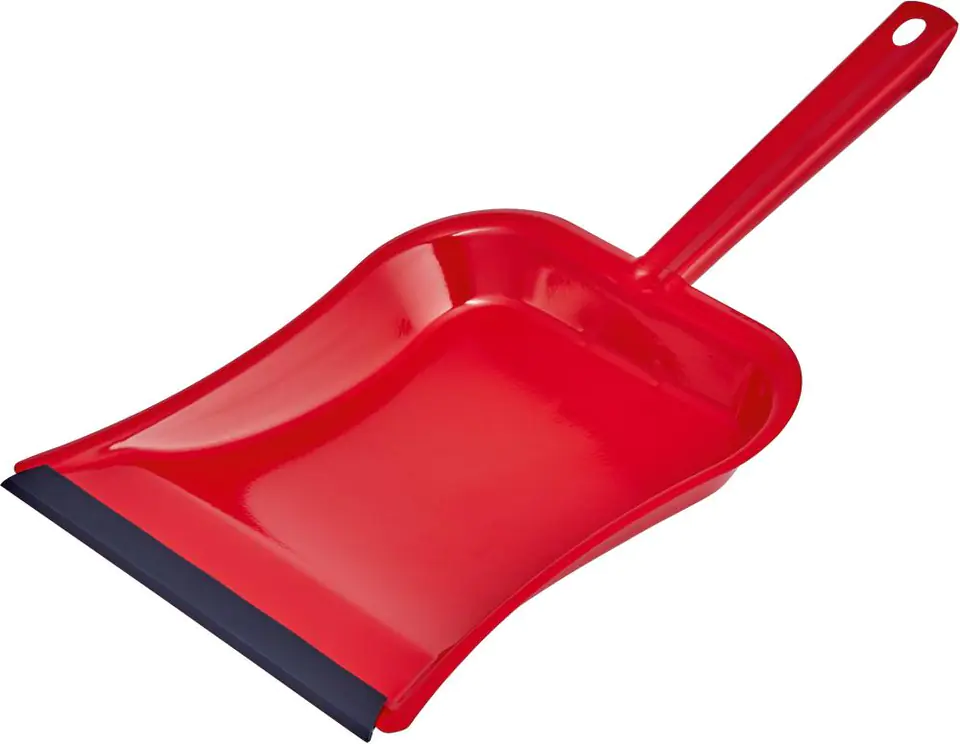 ⁨Rubber edge sweeping scoop, metal, lacquered⁩ at Wasserman.eu