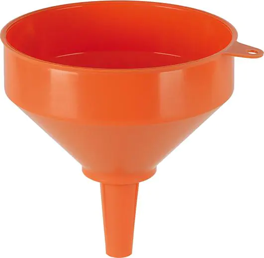 ⁨Polyethylene funnel, with sieve and overflow edge Ø 250mm 3,2l PRESSOL⁩ at Wasserman.eu