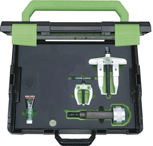 ⁨Set of pullers and extractors for ball bearings 11-part KUKKO⁩ at Wasserman.eu