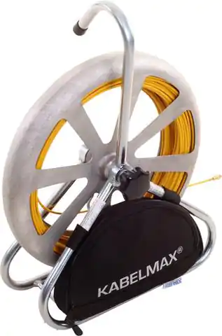 ⁨Urzadzenie do wciagania kabli Kabelmax 60m, zestaw Katimex⁩ w sklepie Wasserman.eu
