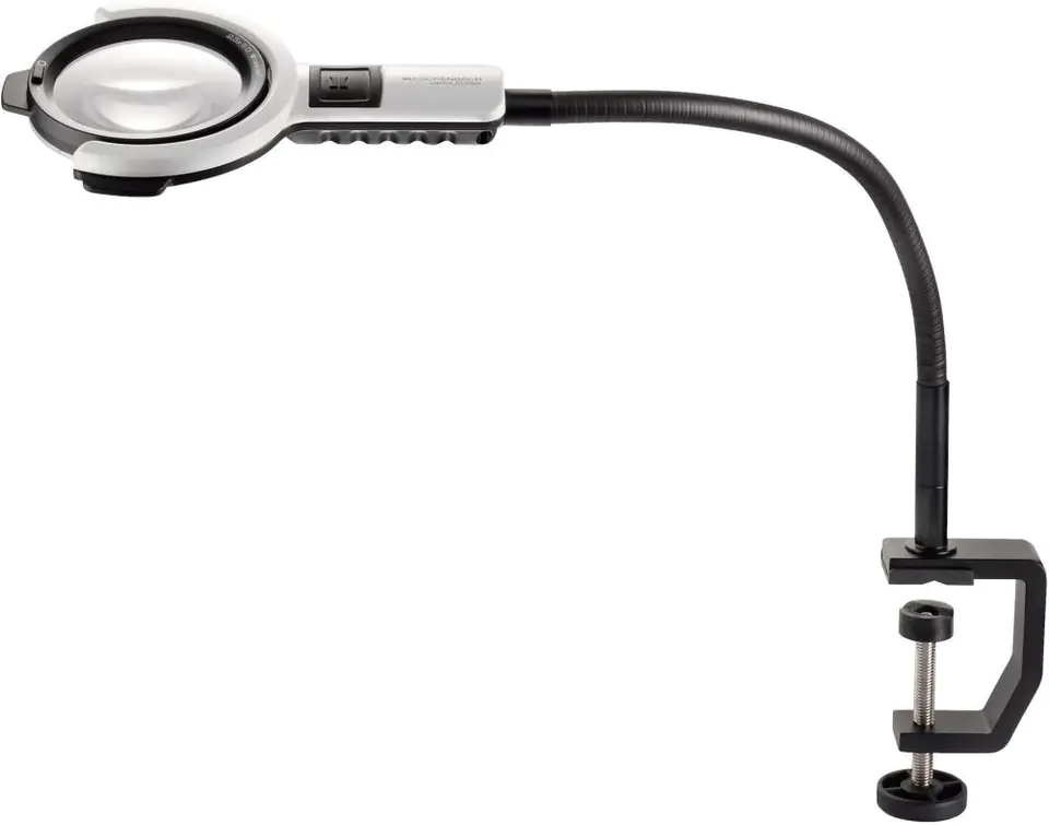 ⁨Magnifier with varioLED flex lighting 2,5xD 76x350mm ESCHENBACH⁩ at Wasserman.eu