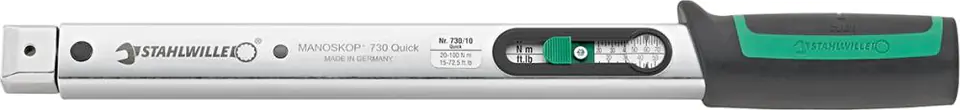 ⁨Torque wrench 730/40Q 80-400Nm 14x18mm STAHLWILLE⁩ at Wasserman.eu