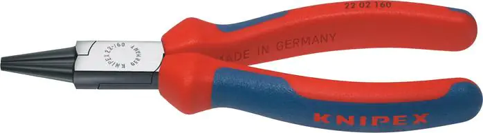 ⁨Szczypce okrągłe, 160 mm, 22 02 160, KNIPEX⁩ w sklepie Wasserman.eu