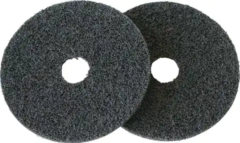 ⁨Grinding wheel tarcz.na non-woven Velcro, with hole.cent. SL-DH 125mm P50 3M⁩ at Wasserman.eu