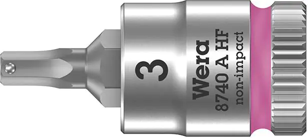 ⁨Nasadka wktetakowa 1/4" d.srub z gniaz.6-kat.z funkcja przytrzym,3x28mm Wera⁩ w sklepie Wasserman.eu