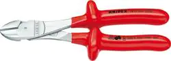 ⁨Cutting pliers, side insulators.immersion. 250mm o enlarge.ratio.VDE, KNIPEX⁩ at Wasserman.eu