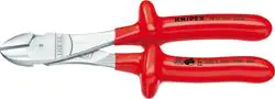 ⁨Cutting pliers, side insulators.immersion. 200mm o enlarge.ratio.VDE, KNIPEX⁩ at Wasserman.eu