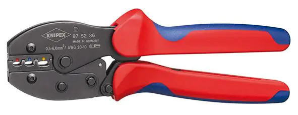 ⁨Crimping pliers 975235 0,5-6qmm for joints.non-isolators.KNIPEX⁩ at Wasserman.eu