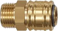 ⁨Brass quick coupler, diameter 7,2mm, external thread G 1/4 RIEGLER⁩ at Wasserman.eu