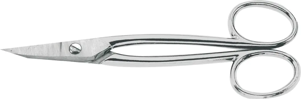 ⁨Buckle plated gold scissors, nickel-plated with grip eyelets 175mm Erdi⁩ at Wasserman.eu