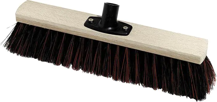 ⁨Power-Stick broom, bristles made of arenga / elaston 40cm⁩ at Wasserman.eu