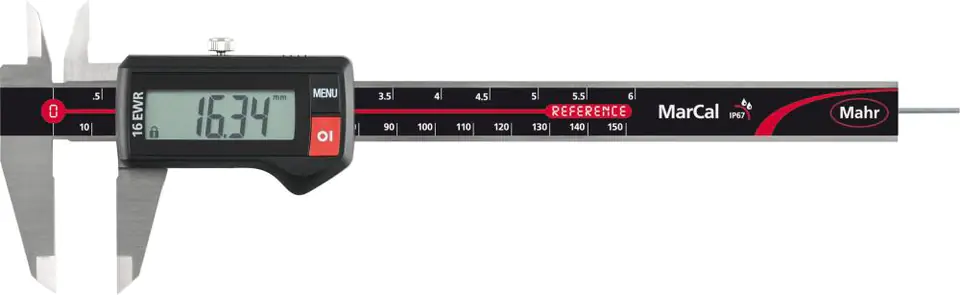 ⁨IP67 digital caliper, no data output 200mm ET MAHR⁩ at Wasserman.eu