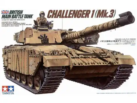 ⁨British MBT Challenger 1 Mk3⁩ at Wasserman.eu