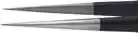 ⁨ESD tweezers, pointed tips, 110 mm, black KNIPEX⁩ at Wasserman.eu