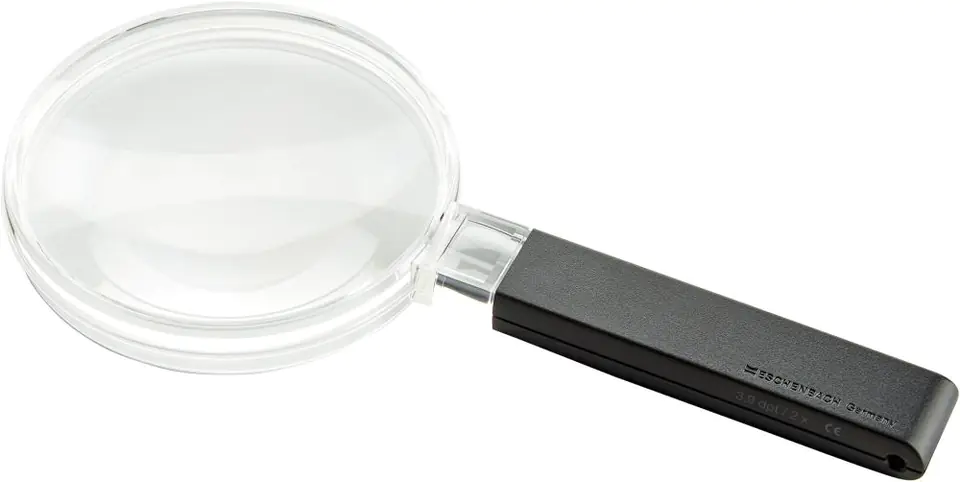 ⁨Hand magnifier D65mm, enlarge. 3-fold ESCHENBACH⁩ at Wasserman.eu