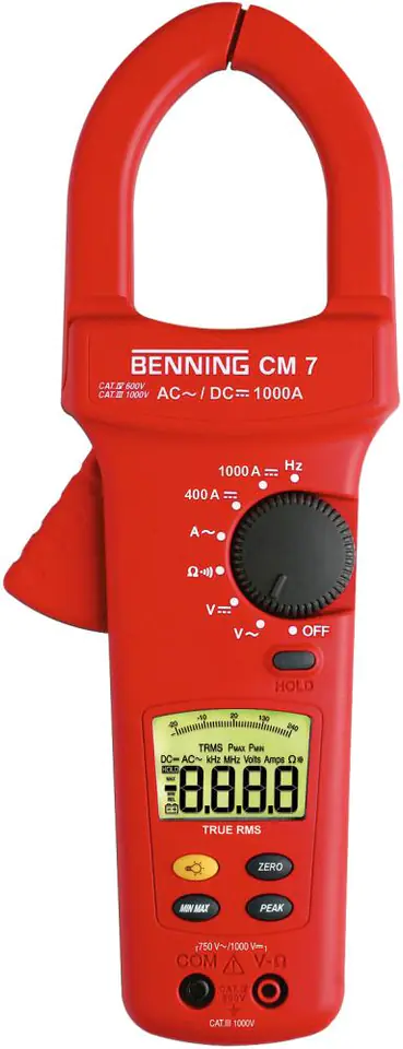 ⁨Digital Clamp Multimeter CM 7 BENNING⁩ at Wasserman.eu