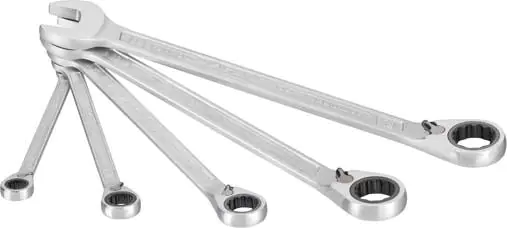 ⁨Key set with ring ratchet, switchable 8-19mm, 5-piece HAZET⁩ at Wasserman.eu