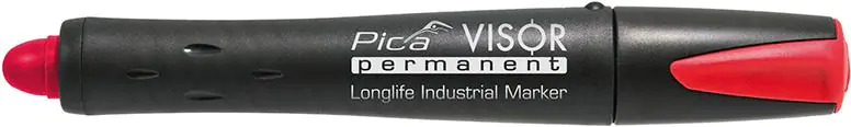 ⁨Marker permanentny VISOR przemyslowy, czerwony Pica⁩ w sklepie Wasserman.eu