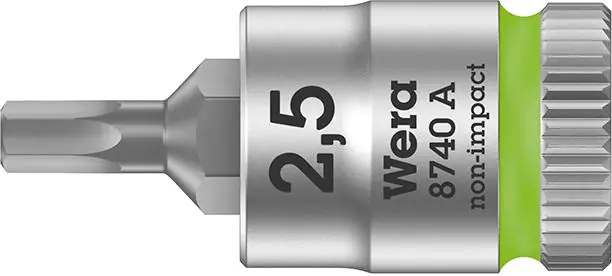 ⁨Socket wktetakowa 1/4"d.screw with nit.6-cat.2,5x28mm Wera⁩ at Wasserman.eu