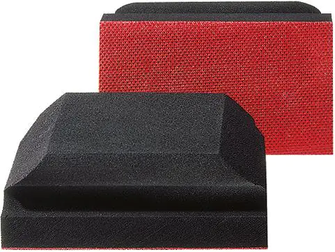 ⁨Hand sanding pad, with velcro 118x68x40mm KLINGSPOR⁩ at Wasserman.eu