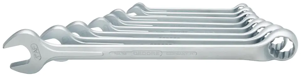 ⁨Flat-mesh key set. 3/8-1.",8-piece GEDORE⁩ at Wasserman.eu