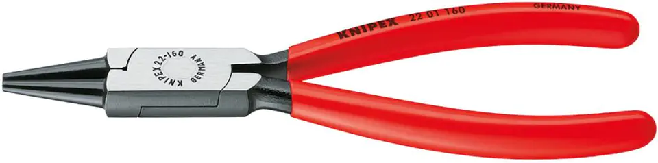 ⁨Szczypce okrągłe, 140 mm, polerowane, 22 01 140, KNIPEX⁩ w sklepie Wasserman.eu
