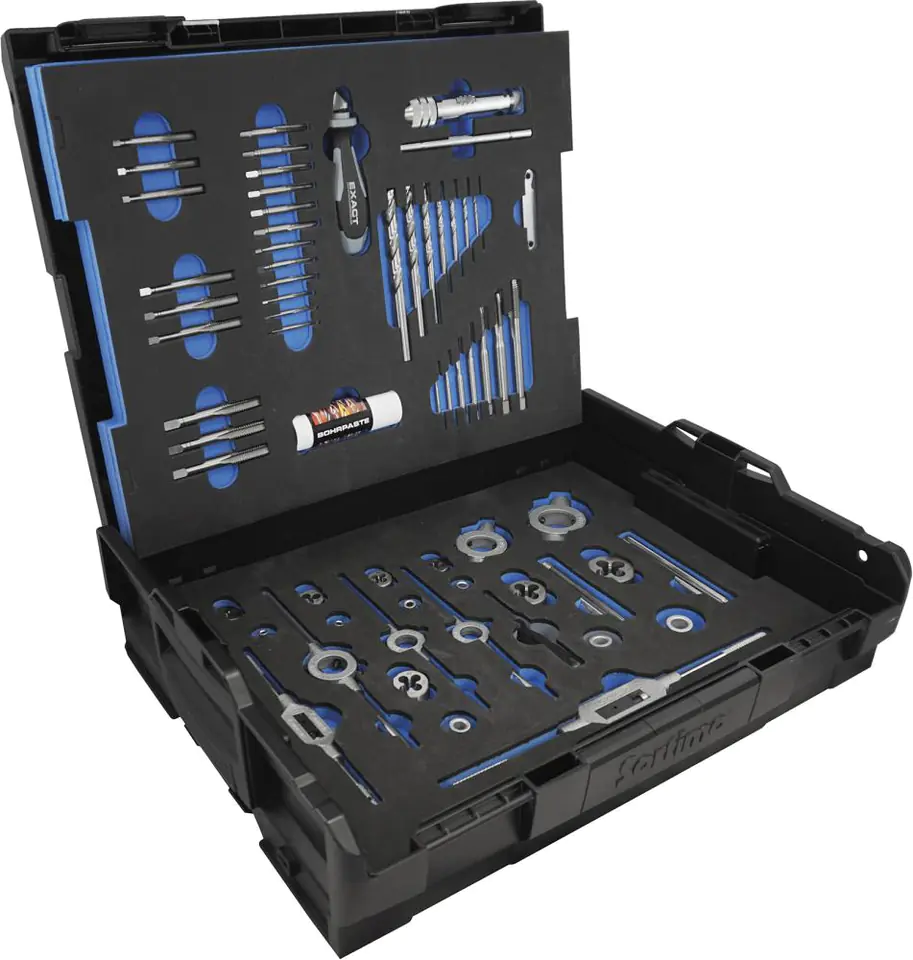 ⁨Set thread tools. HSSE 61-piece M3-M12 EXACT⁩ at Wasserman.eu