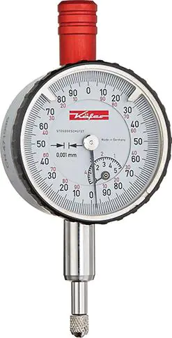 ⁨Czujnik zegarowy,precyz. KM1000/5 S D40mm KÄFER⁩ w sklepie Wasserman.eu