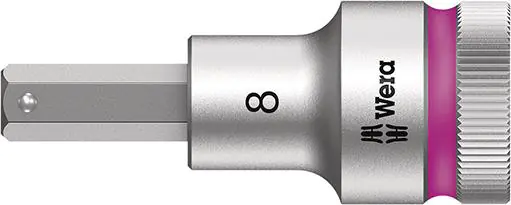 ⁨Socket wktetakowa 1/2" d.screw with nit.6-kat. with holding function,8x60mm Wera⁩ at Wasserman.eu