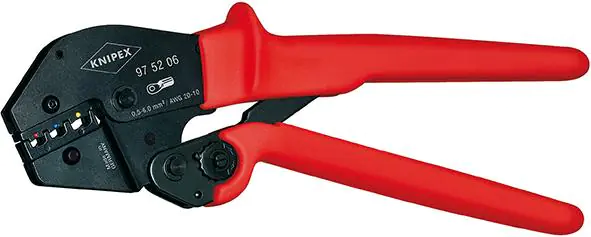 ⁨Crimping pliers 975205 0,5-6qmm for non-isolate joints.KNIPEX⁩ at Wasserman.eu