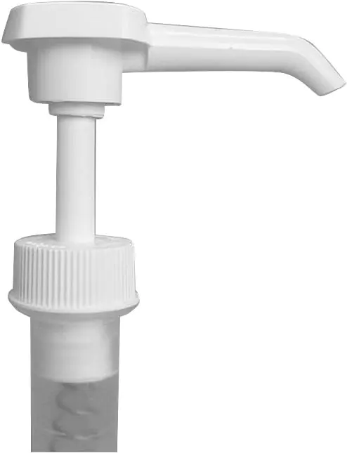 ⁨Pump for hand wash container 1l, with liquid agent, for skin care⁩ at Wasserman.eu