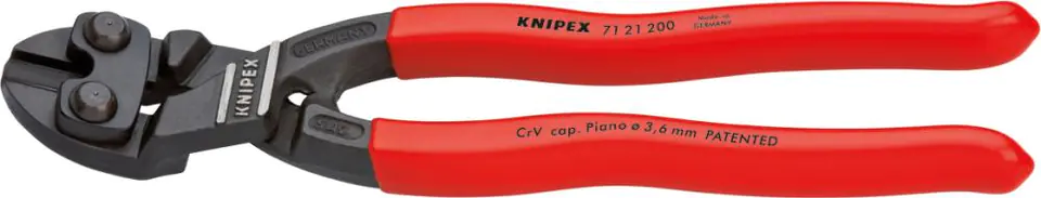 ⁨Szczypce tnące do sworzni, 200mm, 71 21 200, KNIPEX⁩ w sklepie Wasserman.eu