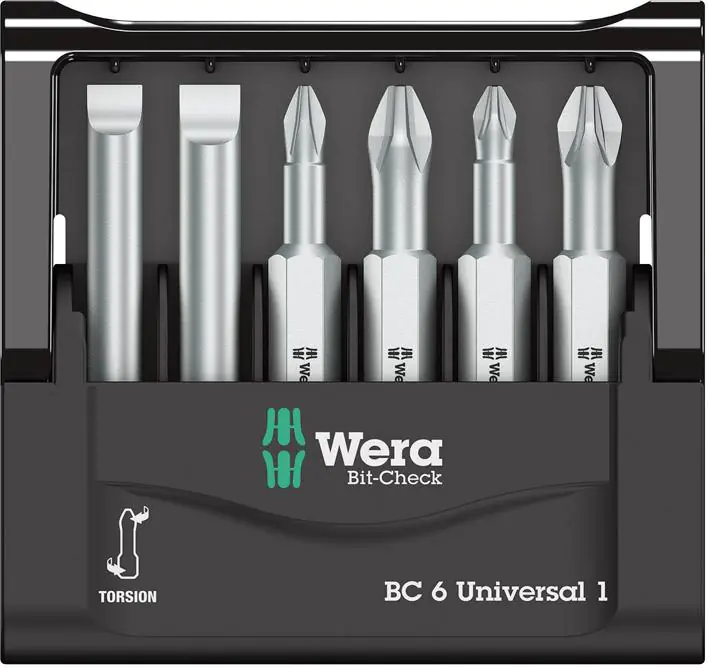 ⁨Zestaw bitow Bit-Check 6 Universal 1 Wera⁩ w sklepie Wasserman.eu