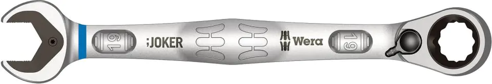 ⁨Flat wrench with ratchetring, Joker switch 19mm Wera⁩ at Wasserman.eu