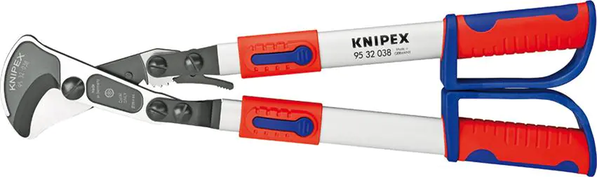 ⁨Nożyce do ciecia kabli z grzechotką, 560mm, 95 32 038, KNIPEX⁩ w sklepie Wasserman.eu