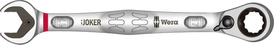 ⁨Flat wrench with ratchetringed Joker switch 17mm Wera⁩ at Wasserman.eu